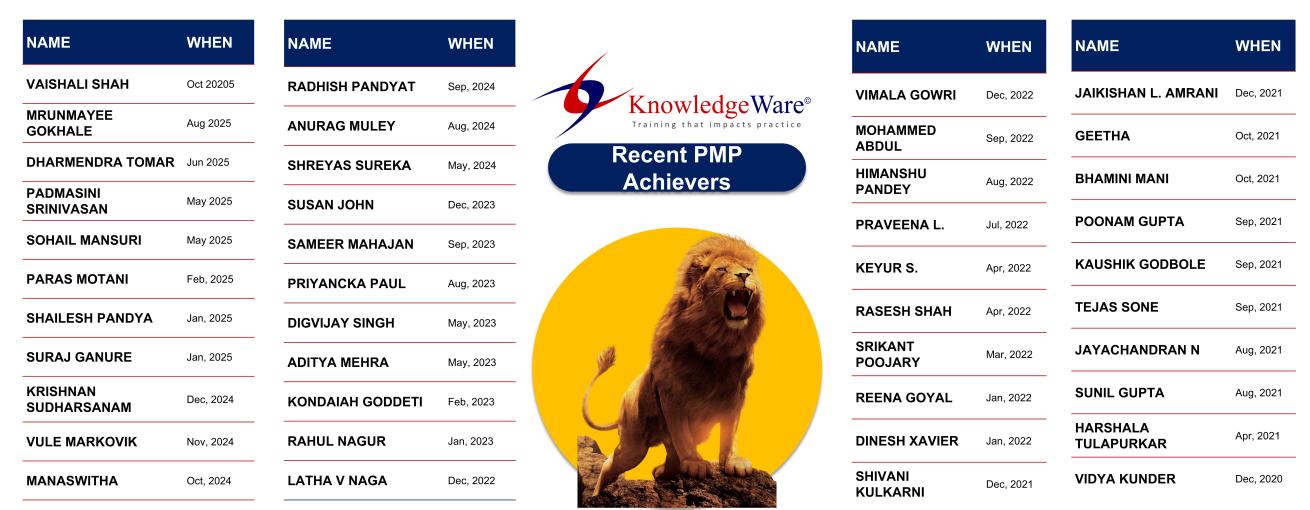 PMP Achievers 